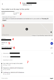 A screenshot of a mail

Description automatically generated